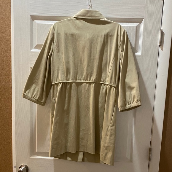 Gianni Bini Cream Coat Size: Large - Picture 5 of 13